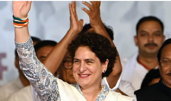 High Voltage Election To The 2024 Lok Sabha. Priyanka Gandhi