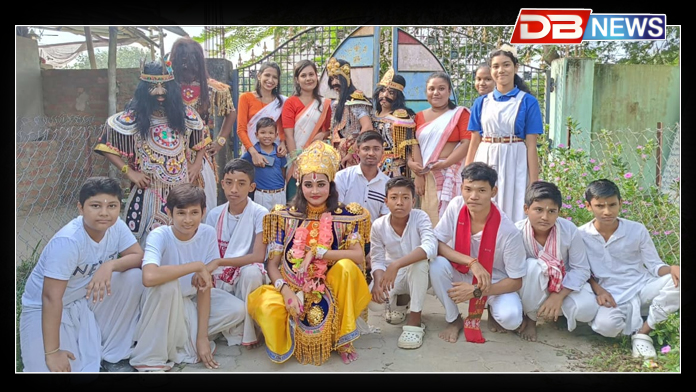 Jatiya Vidyalaya । পাঠ্যপুথিৰ অধ্যায়ৰ বিষয়বস্তুক জীৱন্ত ৰূপত উপস্থাপন এজাক শিশুৰ