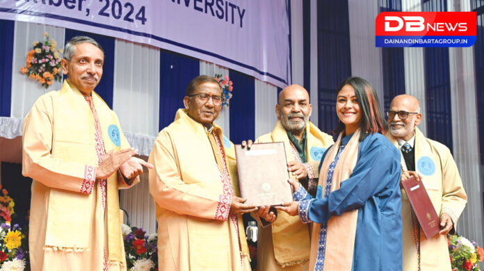 Tezpur University:তেজপুৰ বিশ্ববিদ্যালয়ৰ দ্বা-বিংশতিতম সমাৱৰ্তন সমোৰোহ