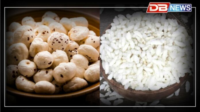 Makhana vs Puffed Rice